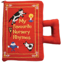 BUFFALO SPORTS MY NURSERY RHYME BOOK - HAND CRAFTED KIDS PILLOW BOOK (KED1595)