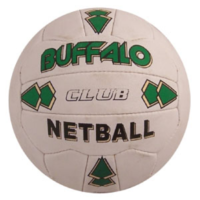 BUFFALO SPORTS CLUB NETBALL - SIZE 5 - HAND STITCHED SYNTHETIC RUBBER (NET009)