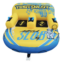 TEST PILOT MEGA SLOB 2 TOWABLE SKI TUBE - 1-2 PERSON - 72" X 72" SIZE