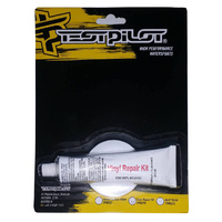 TEST PILOT VINYL REPAIR KIT - FOR ALL INFLATABLES - COMMERCIAL GRADE VINYL CEMENT