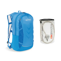 TATONKA BAIX 15L BAG & BLADDER COMBO - BRIGHT BLUE - DAYPACK (TAT 1514.194)