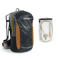 TATONKA BAIXTER 18L BAG & BLADDER COMBO - BLACK - DAYPACK (TAT 1522.040)