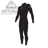 ADRENALIN FUZION NO ZIP STEAMER MENS WETSUIT - REINFORCED KNEE PADS