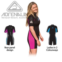 ADRENALIN AQUASPORT SPRINGSUIT LADIES WETSUIT - NO SEAMS ON COLLAR