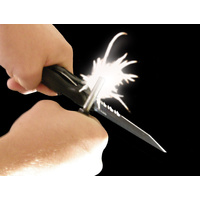 LAND & SEA SPARK STONE KNIFE & TORCH - DIVE KNIFE SEA