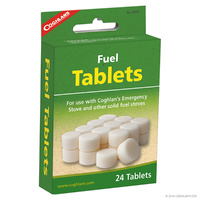 COGHLANS FUEL TABLETS FOR USE WITH EMERGENCY STOVE - 24 TABLETS (COG 9565)