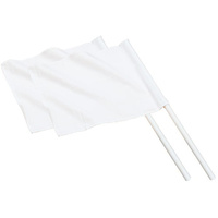 BUFFALO SPORTS AUSSIE RULES AFL UMPIRE FLAGS 1 PIECE CONSTRUCTION (FOOT612)