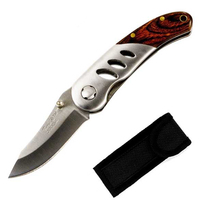 Fury Envoy Pakkawood Folding Pocket Knife 75mm Closed Length (36654)