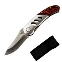 Fury Envoy Pakkawood Folding Pocket Knife 115mm Closed Length (36656)