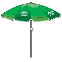 LAND & SEA PALM BEACH - HOLIDAY BEACH UMBRELLA - MULTIPLE COLOURS SUN SHELTER