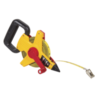 HART OPEN REEL STEEL TAPE MEASURE - 50M - METRIC & IMPERIAL MEASUREMENTS (2-479)