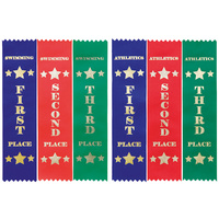 HART SPORT PLACE RIBBONS - PACK OF 50 - FIRST, SECOND, THIRD