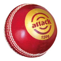 HART ATTACK CRICKET BALL - 142G / 156G - ALUM TANNED LEATHER BALL