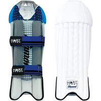 HART DIAMOND CRICKET WICKET KEEPING PADS - LIGHTWEIGHT MATERIAL