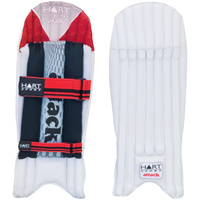 HART ATTACK CRICKET WICKET KEEPING PADS - CANE AND KAPOK CONSTRUCTION