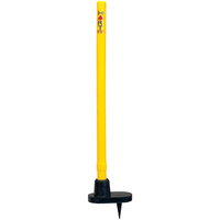HART FLEXI BASE CRICKET TARGET STUMP - HEAVY DUTY RUBBER BASE (7-691)
