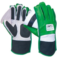 HART INDOOR WICKET KEEPING GLOVES - LIGHTWEIGHT AND VERY COMFORTABLE (7-061)