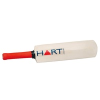 HART ROUNDER CRICKET BAT - WOODEN BAT WITH RUBBER GRIP HANDLE (33-276)