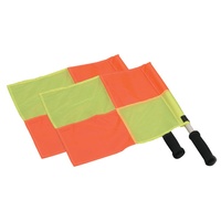 HART SOCCER LINESMAN FLAGS - HARLEQUIN STYLE NYLON FLAGS (9-736)