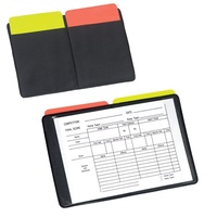 HART REFEREE CARDS WITH WALLET - INCLUDES ONE RED AND ONE YELLOW CARD (9-816)
