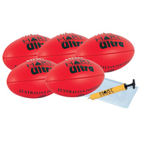 HART ULTRA AFL PACK - INCLUDES 1 PUMP, 1 CARRY BAG, 5 HART ULTRA AFL BALL