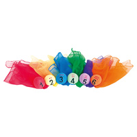 HART NUMBERED SCARFBALL SET - LEARN TO THROW CATCH AND JUGGLE (16-355)