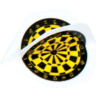 HART POLY DART FLIGHTS - TRADITIONAL POLY FLIGHTS IN A STANDARD SHAPE (16-711)