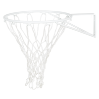 HART CLUB NETBALL RING - POWDERED IN WHITE, NET INCLUDED (13-221)