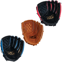 HART CLUB FIELDERS GLOVE - HIGH QUALITY PU LEATHER PALM - MESH BACK