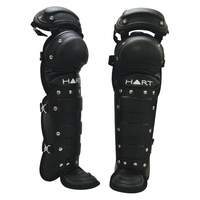 HART BASEBALL, SOFTBALL & T-BALL CATCHERS LEG GUARDS - FULL WING DESIGN