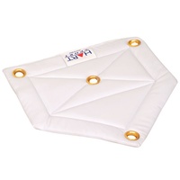 HART VINYL HOME PLATE - 1/2 " THICK, QUALITY MADE VINYL PLATE (5-985)