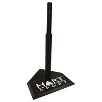 HART ADJUSTABLE T-BALL STAND - DURABLE SOLID RUBBER, HEIGHT ADJUSTABLE (5-977)