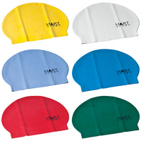 HART LATEX SWIMMING CAP - QUALITY LATEX MATERIAL - MULTIPLE COLOURS