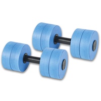 HART AQUA DOUBLE DISC DUMBBELLS - PROVIDES RESISTANCE WHEN SUBMERGED (18-476)