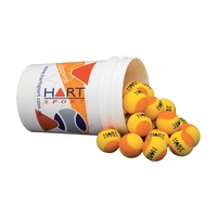 HART BUCKET OF FOAM TENNIS TRAINER BALLS - BUCKET OF 36 / 72 BALLS