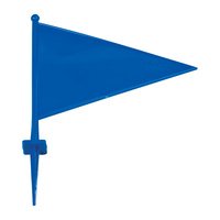 HART BOUNDARY FLAGS TEN PACK - HANDY MARKING FLAGS MADE FROM DURABLE PLASTIC