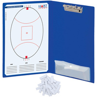 HART COACHING BOARD FOLDER - A4 VINYL CASE - MANY DIFFERENT SPORTS