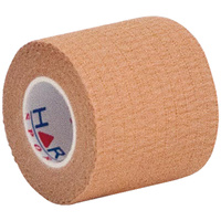 HART LIGHT ELASTIC ADHESIVE HAND TEARABLE BANDAGE - TAN - HOT MELT ADHESIVE