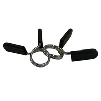 HART FITNESS PUMP BAR COLLARS - SUITS 25MM REGULAR BARBELL (6-342-B)