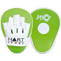 HART JUNIOR PRO CURVED BOXING FOCUS PADS - HIGH QUALITY PU MATERIAL (6-458)