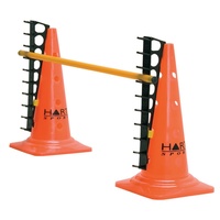 HART MULTI HURDLE CONE SET - CAN BE ADJUSTED FROM 12CM TO 85CM (44-080)