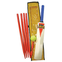 LAND & SEA PALM BEACH CRICKET SET - WOODEN - BEACH BACKYARD PARK [Size: Adult - No 5]