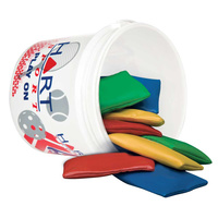 HART BUCKET OF FLAT BEAN BAGS - INCLUDES 12 BEAN BAGS (41-258)