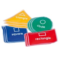 HART SHAPE BEAN BAG SET - GREAT FOR SHAPE AND COLOUR IDENTIFICATION (33-171)