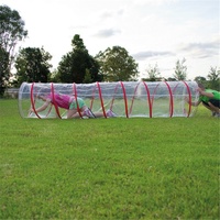 HART TRANSPARENT CRAWLING TUNNEL - GREAT FOR CHASE AND ESCAPE GAMES (33-530)
