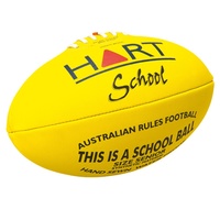 HART SCHOOL AFL BALL - DISTINCT SCHOOL COLOUR AND MARKINGS