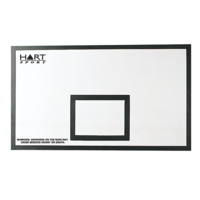 HART BASKETBALL BACKBOARD - DURABLE WEATHERPROOF PAINT ( 4-415)