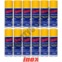 12 x INOX MX3 FOOD GRADE LUBRICANT 300GM HEAVY DUTY AEROSOL SPRAY (MG-44223x12)