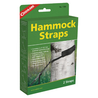 COGHLANS HAMMOCK STRAPS - SET OF 2 - MAKES IT EASY TO HANG A HAMMOCK (COG 1780)