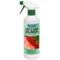 NIKWAX TENT AND GEAR SOLAR WASH SPRAY ON 500ML - EXTENDS TENTS LIFE (NIK SOL W)